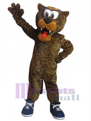 Léopard Scolaire Adulte Mascotte Costume Animal