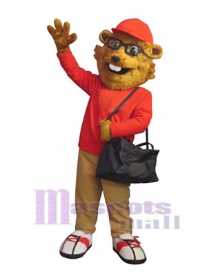 Belle Gopher Mascotte Costume Animal