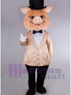 Cochon costume de mascotte