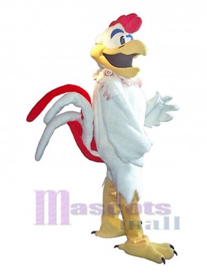 Coq costume de mascotte