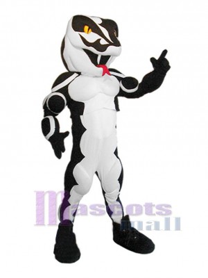 Crotale Serpent Mascotte Costume Animal