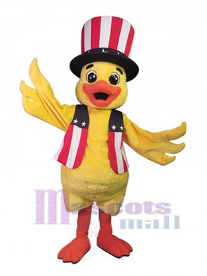 Canard costume de mascotte