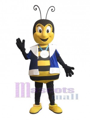 Roi des abeilles Mascotte Costume Insecte