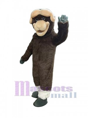 Bœuf musqué costume de mascotte