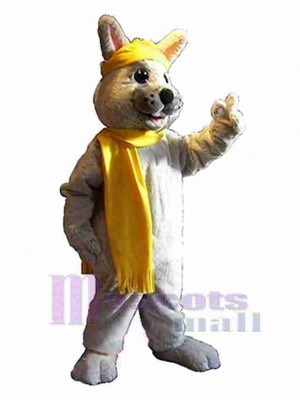 Chien costume de mascotte