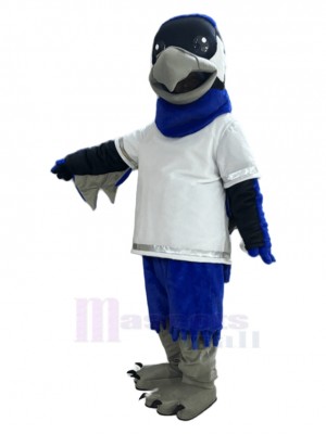 Bleu géant Faucon Déguisement de mascotte Animal