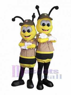 Abeille costume de mascotte