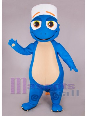 Lézard costume de mascotte