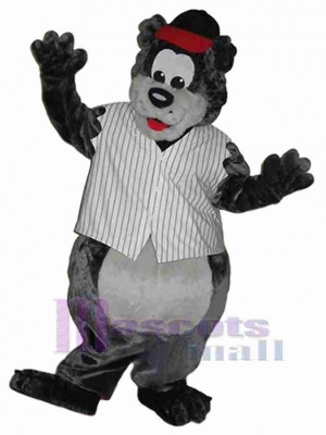 Gros ours gris Mascotte Costume Animal
