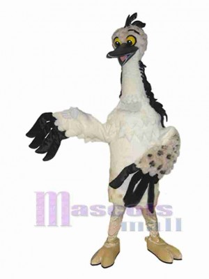 Autruche drôle Oiseau Mascotte Costume Animal