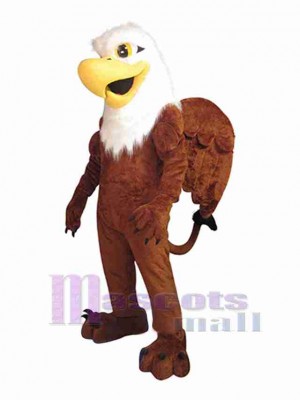 Griffon brun Oiseau Mascotte Costume Animal