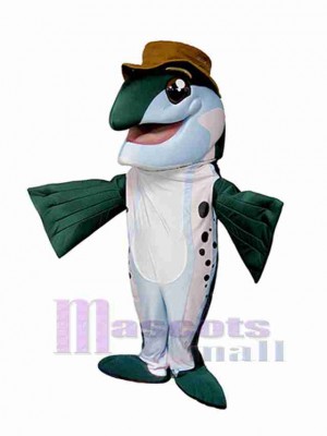 Truite Poisson Mascotte Costume Océan