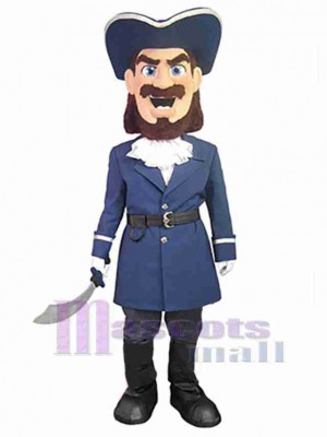 Solennel Pirate Mascotte Costume Personnes