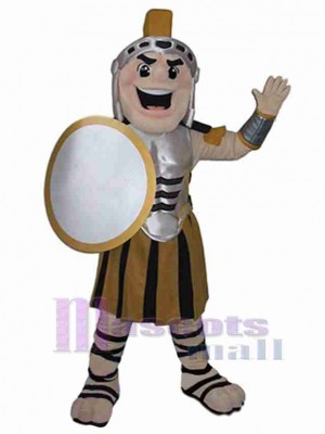 Spartiate costume de mascotte