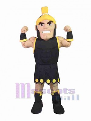 Spartiate costume de mascotte