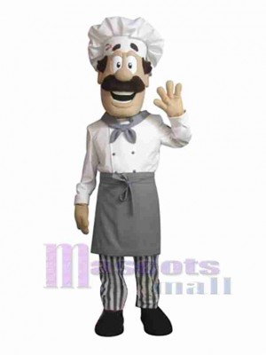 Homme costume de mascotte