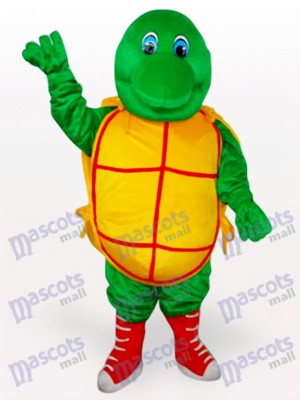Costume de mascotte adulte vert tortue animaux