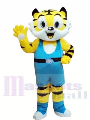 Nouveau style Tigre jaune Costumes De Mascotte