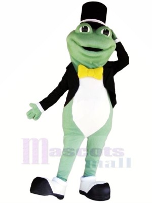 Gent La grenouille Mascotte Les costumes Pas cher