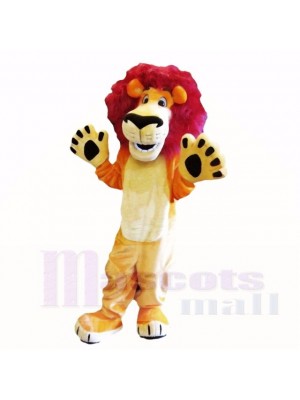 Amical Poids léger Animal Lion Costumes De Mascotte Dessin animé