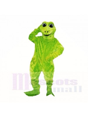 vert Amical Poids léger La grenouille Costumes De Mascotte Dessin animé