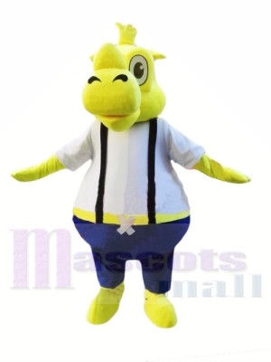 Rhinocéros jaune Costumes De Mascotte