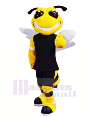 Puissance sport abeille Mascotte Les costumes Dessin animé