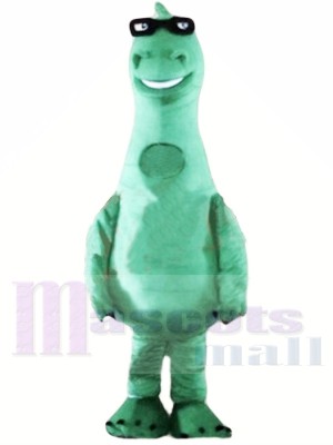 Mignonne Poids léger Dinosaure vert Costumes De Mascotte