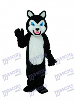 Dents Sharp Loup Mascotte Costume Animal