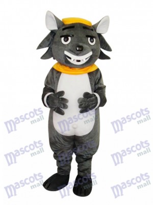 Gros Gros Loup Adulte Mascotte Costume Animal