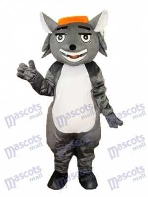 Wolf Fang Mascotte Costume adulte Animal