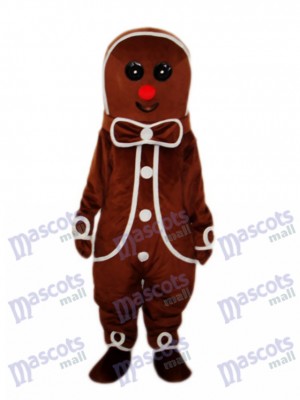 pain d'épice Homme Mascotte Costume adulte Noël  Xmas