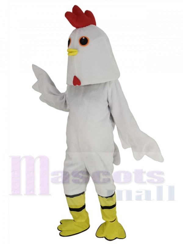 Poulet costume de mascotte