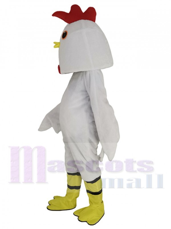 Poulet costume de mascotte