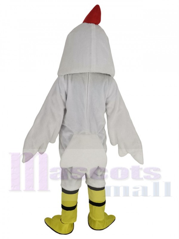 Poulet costume de mascotte