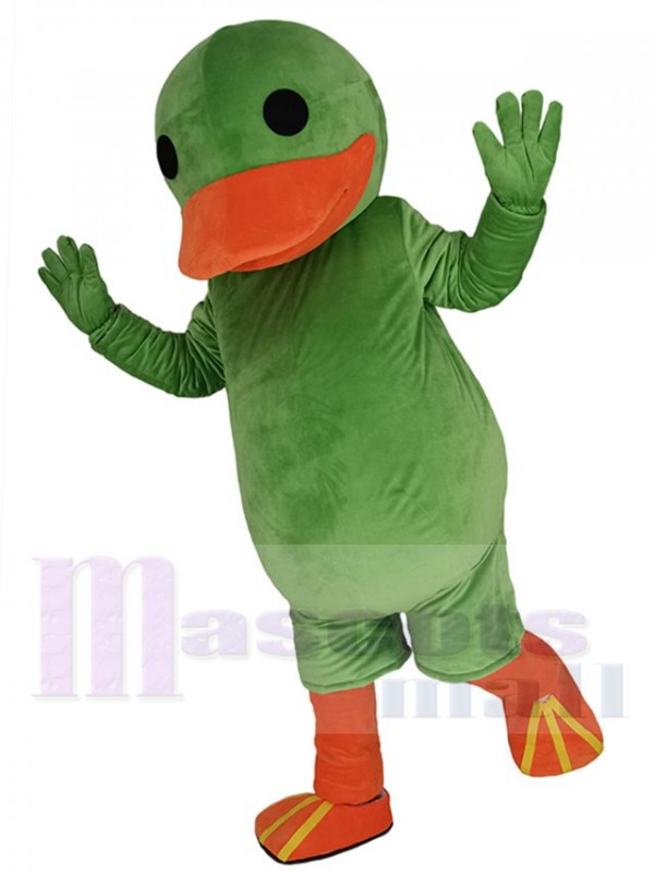 Canard costume de mascotte