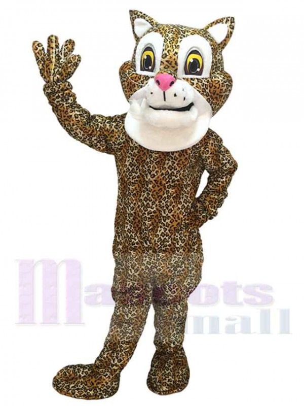 Nouveau Costume mignon de mascotte de Jaguar sympathique