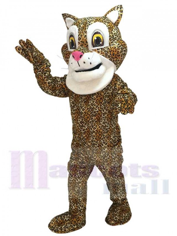 Nouveau Costume mignon de mascotte de Jaguar sympathique