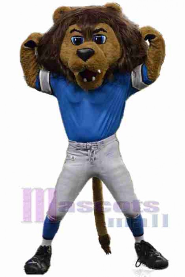 Lion de football Déguisement de mascotte
