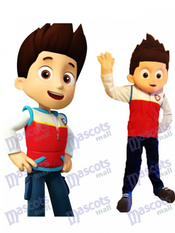 Pat Patrouille Paw Patrol Ryder Mascotte Costume Cosplay Carton Mascotte Costume TYPE A