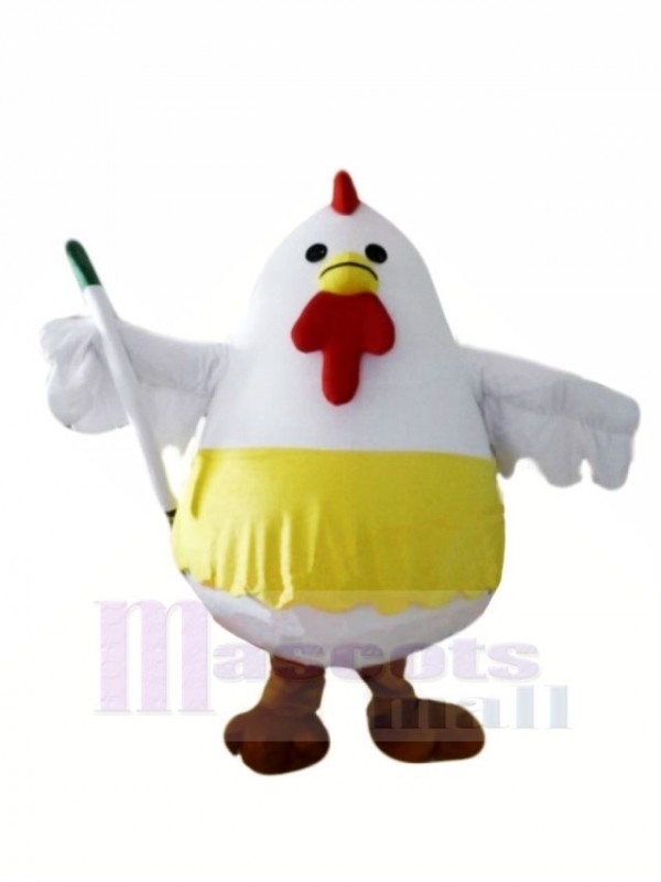 blanc Graisse poulet Mascotte Les costumes Animal