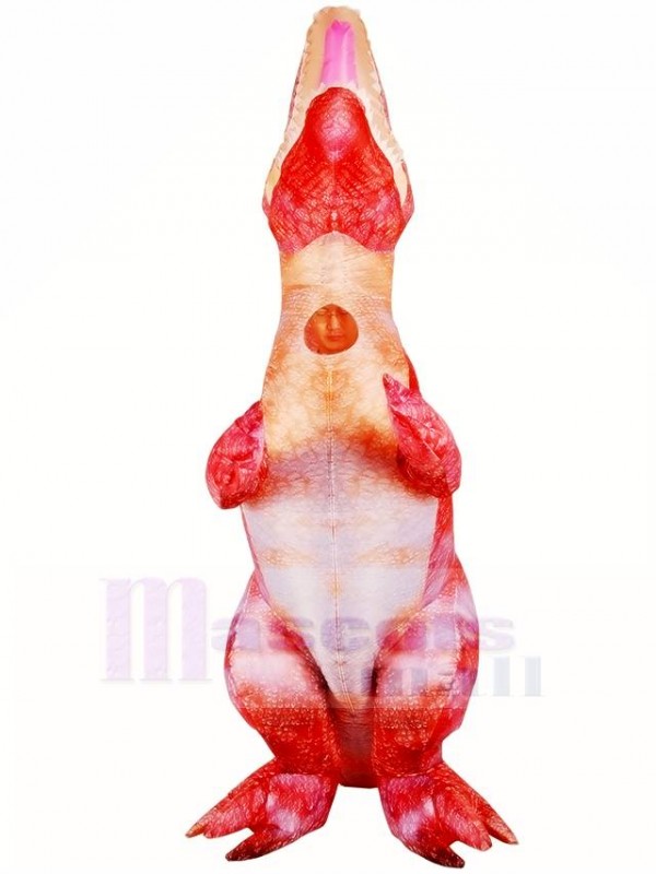Adultes Rose Spinosaurus Fête d'Halloween Dinosaure Costumes gonflables