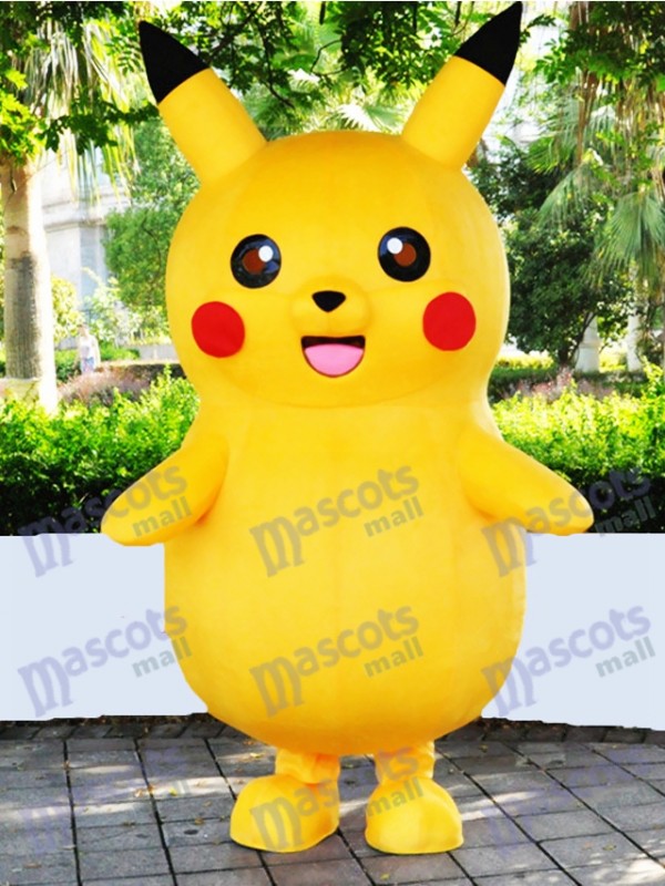 Prêt pour l'expédition Pikachu de dessin animé japonais Costume de mascotte Pokémon Pokemon Go Outfit