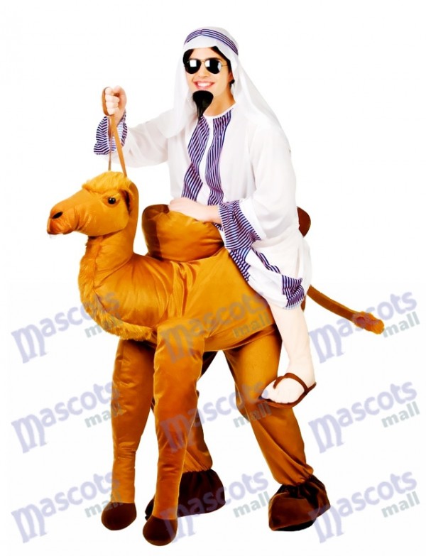 Camel Carry Me Costume Mascotte Ride A Camel Déguisements
