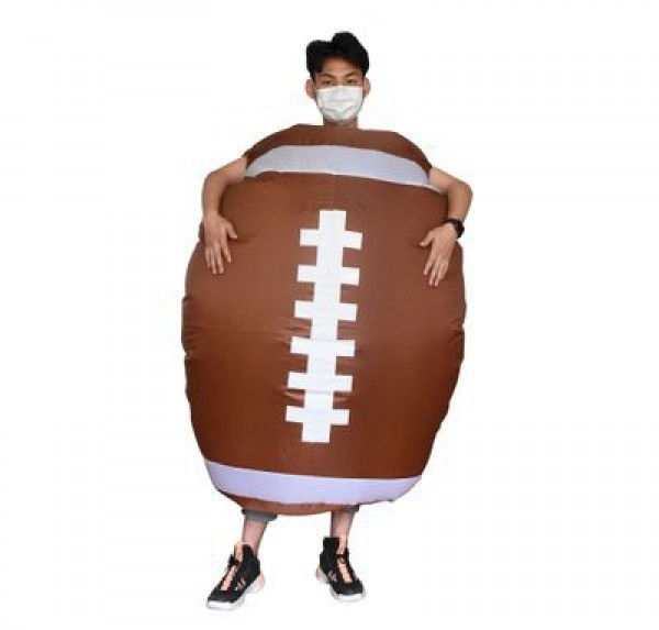 Le rugby Gonflable Costume Fantaisie Coup en haut Le maillot de corps pour Adulte