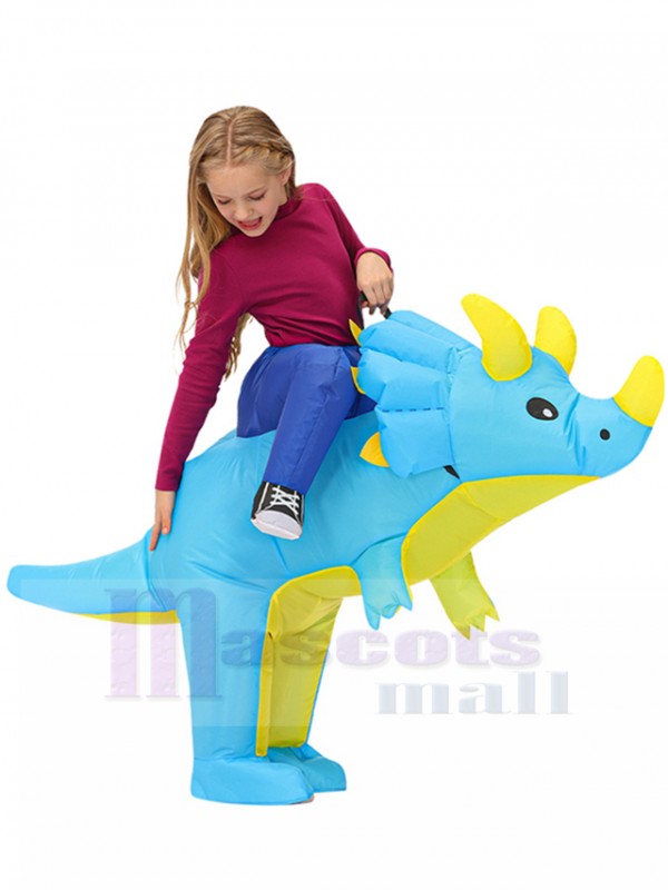 Costume gonflable de dinosaure