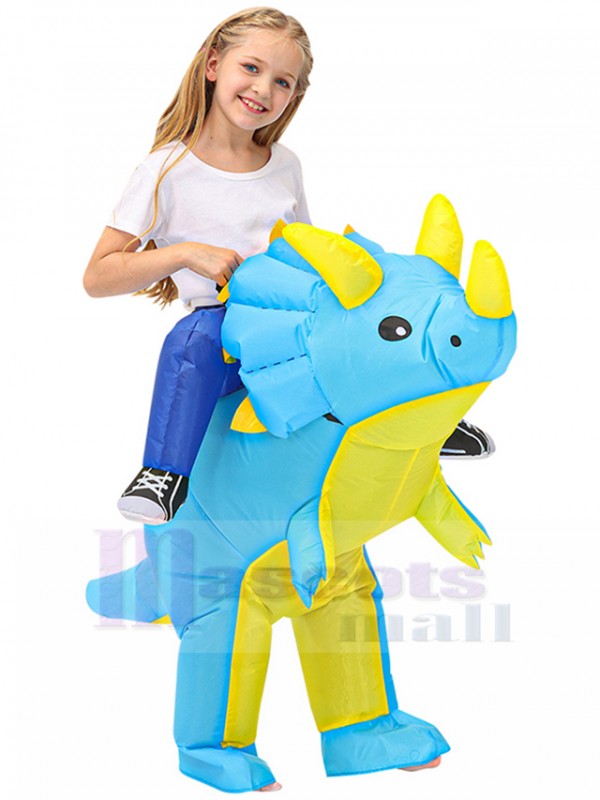 Costume gonflable de dinosaure