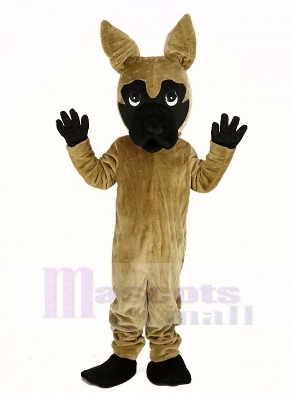 marron Dane Chien Mascotte Costume Animal
