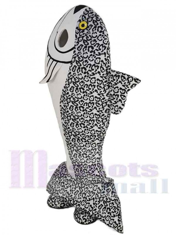 Saumon costume de mascotte