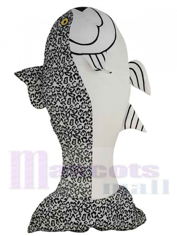Saumon costume de mascotte